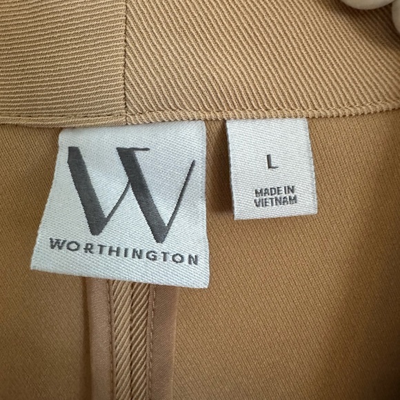 Worthington| NWT Oversized Tan Blazer - Picture 12 of 12